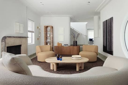 curved furniture