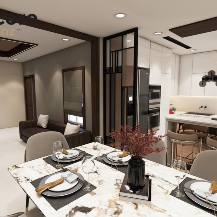 dining room interior design in mokila