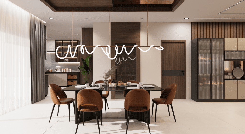 Dining Room Interior Designer Hyderabad | Decore Designz