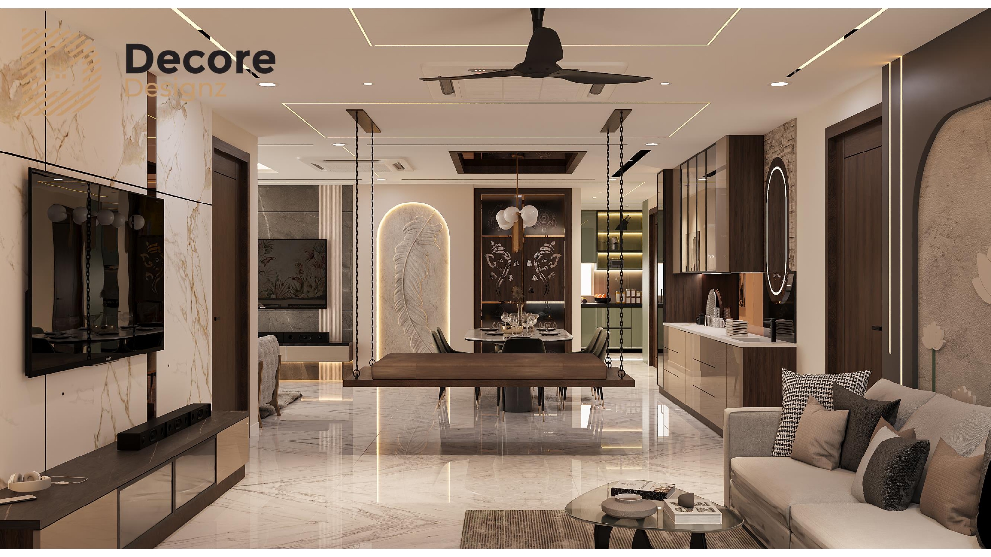 100+ Best Living Room Interior Design Ideas 44 3D VIEWS OF DSR THE CLASSE page 0004