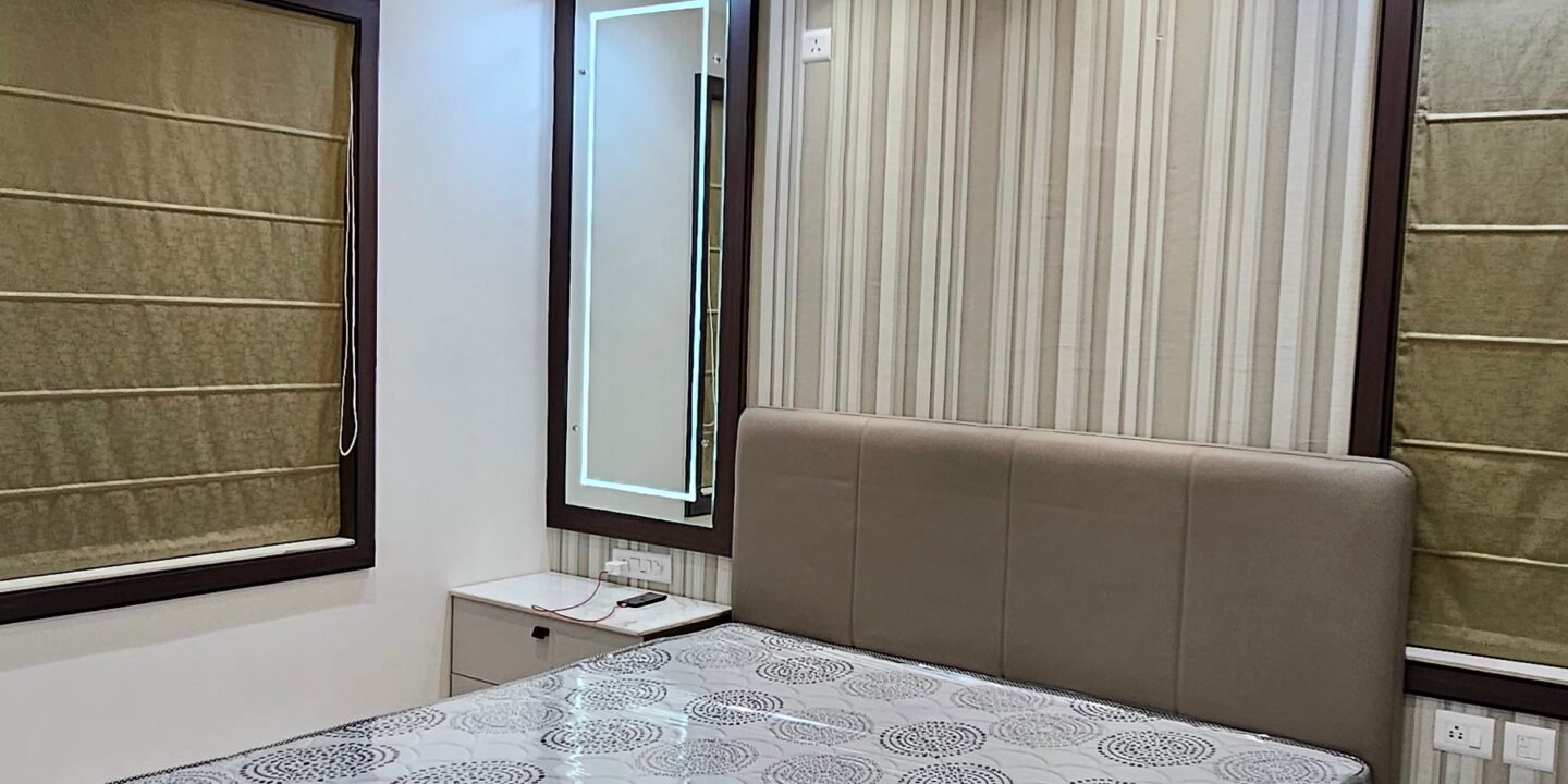 Modern bed room interior designed by interior designers in Tukkuguda