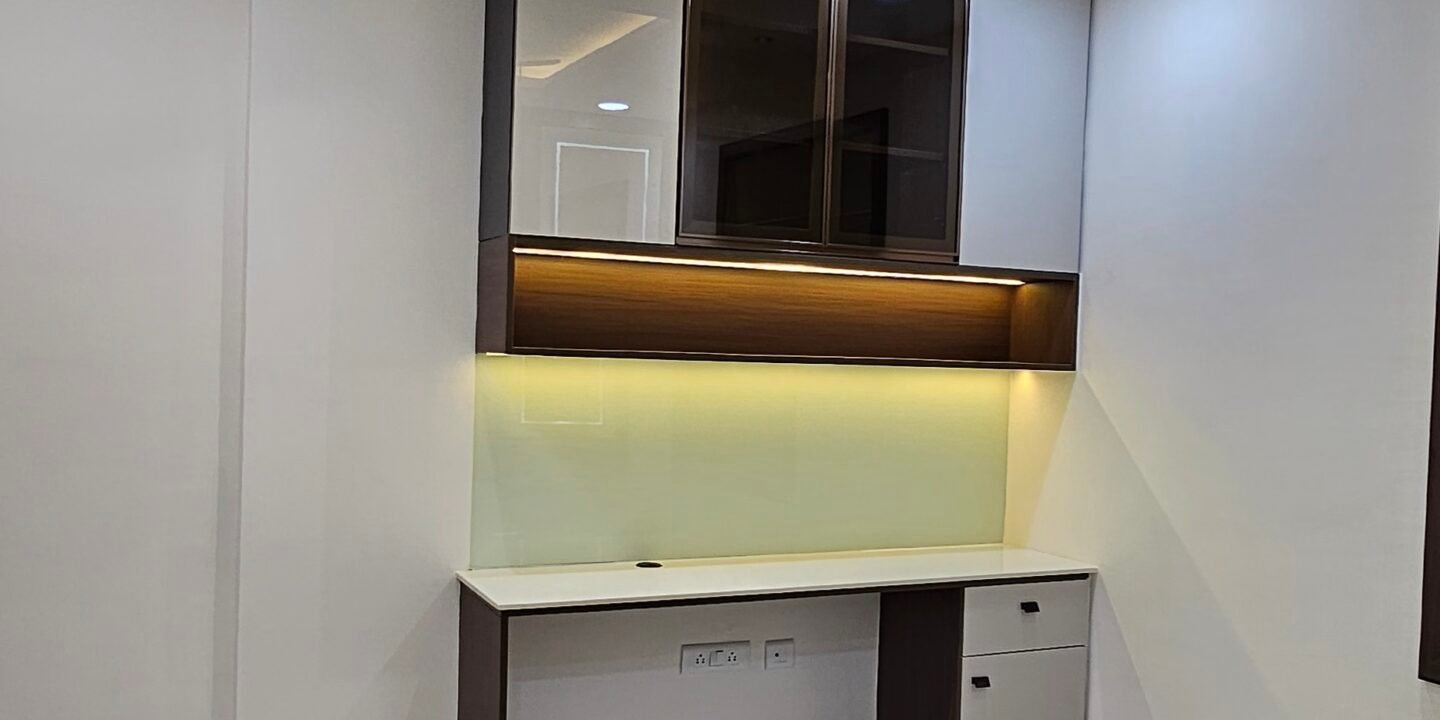 Modern bed room interior designed by interior designers in Tukkuguda