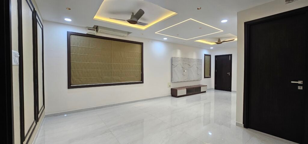 False Ceiling Design for a Hall with Two Fans