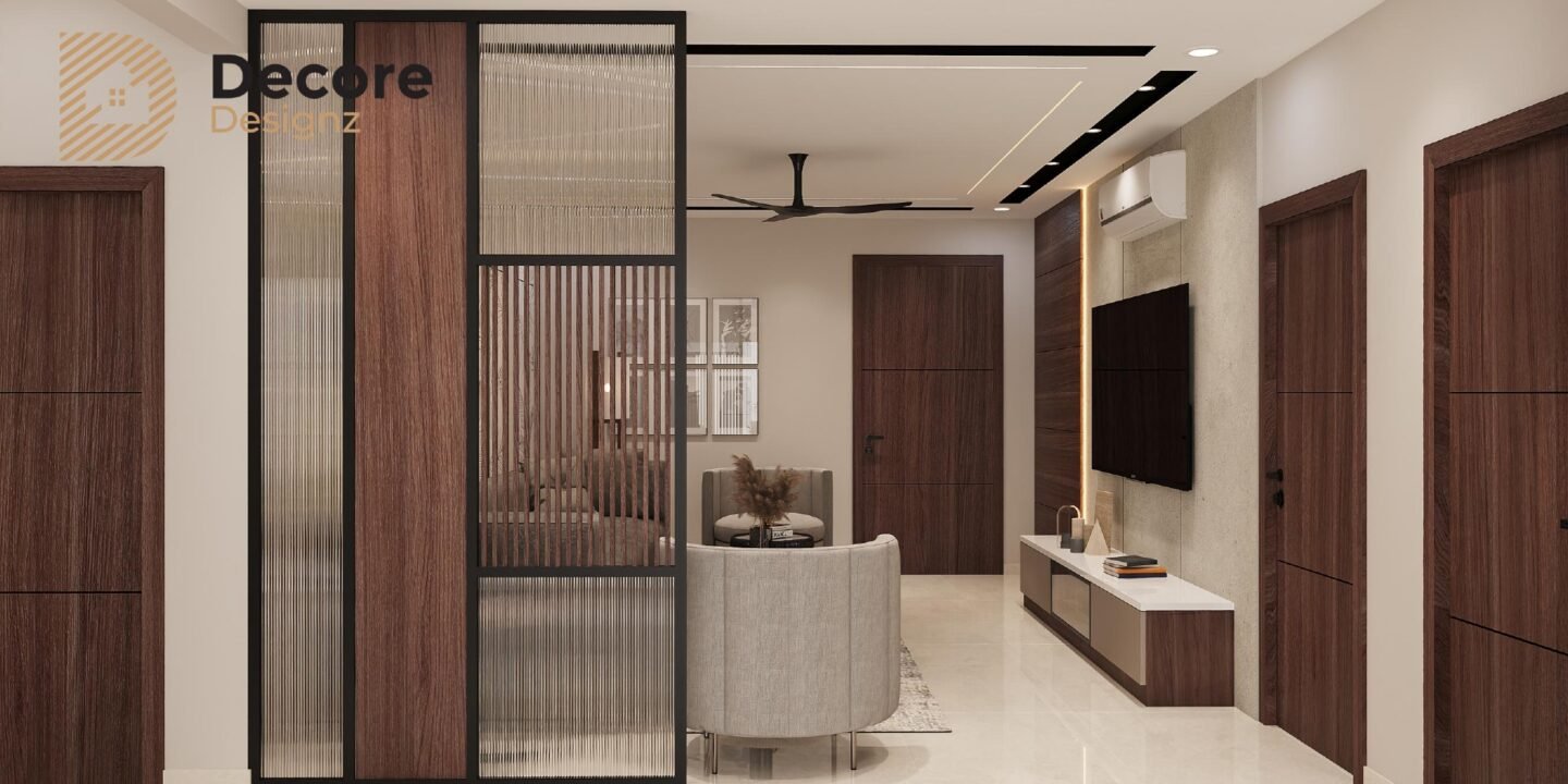 living room interior design in kokapet