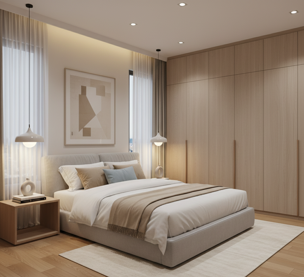 Modern Bedroom Design in Hyderabad