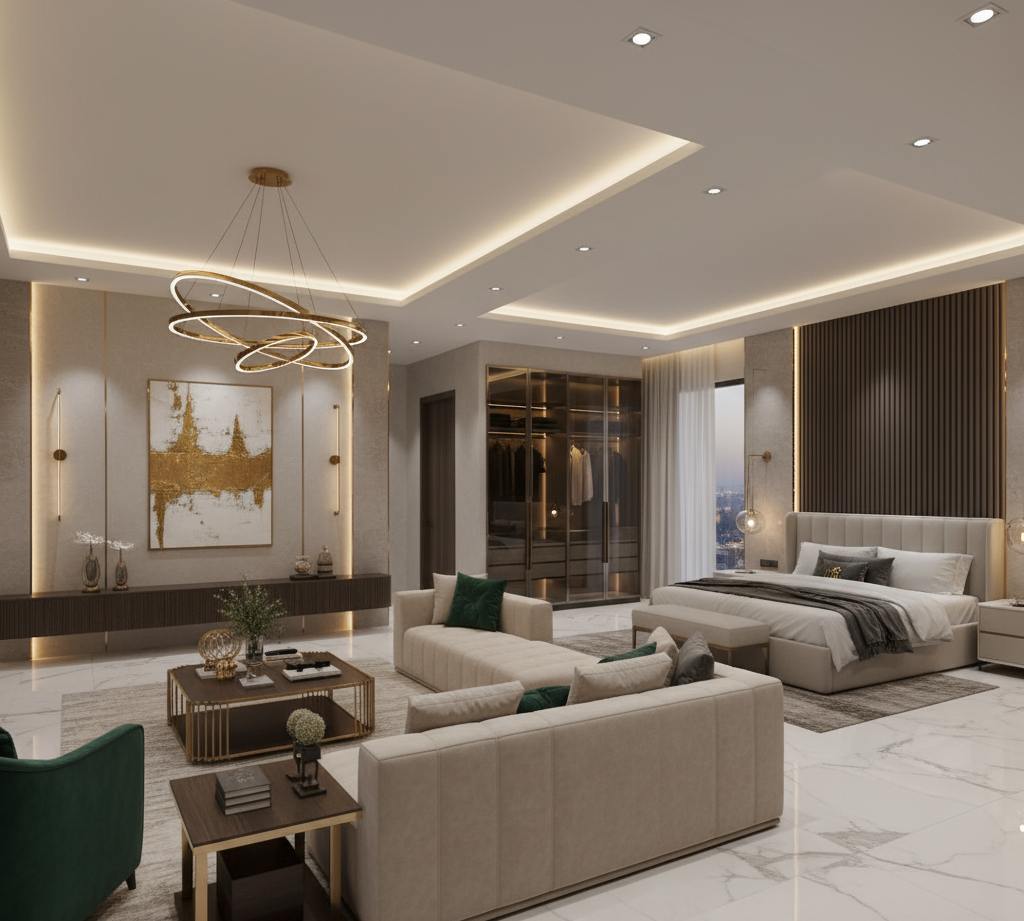 Modern Luxury Interior Design in Hyderabad