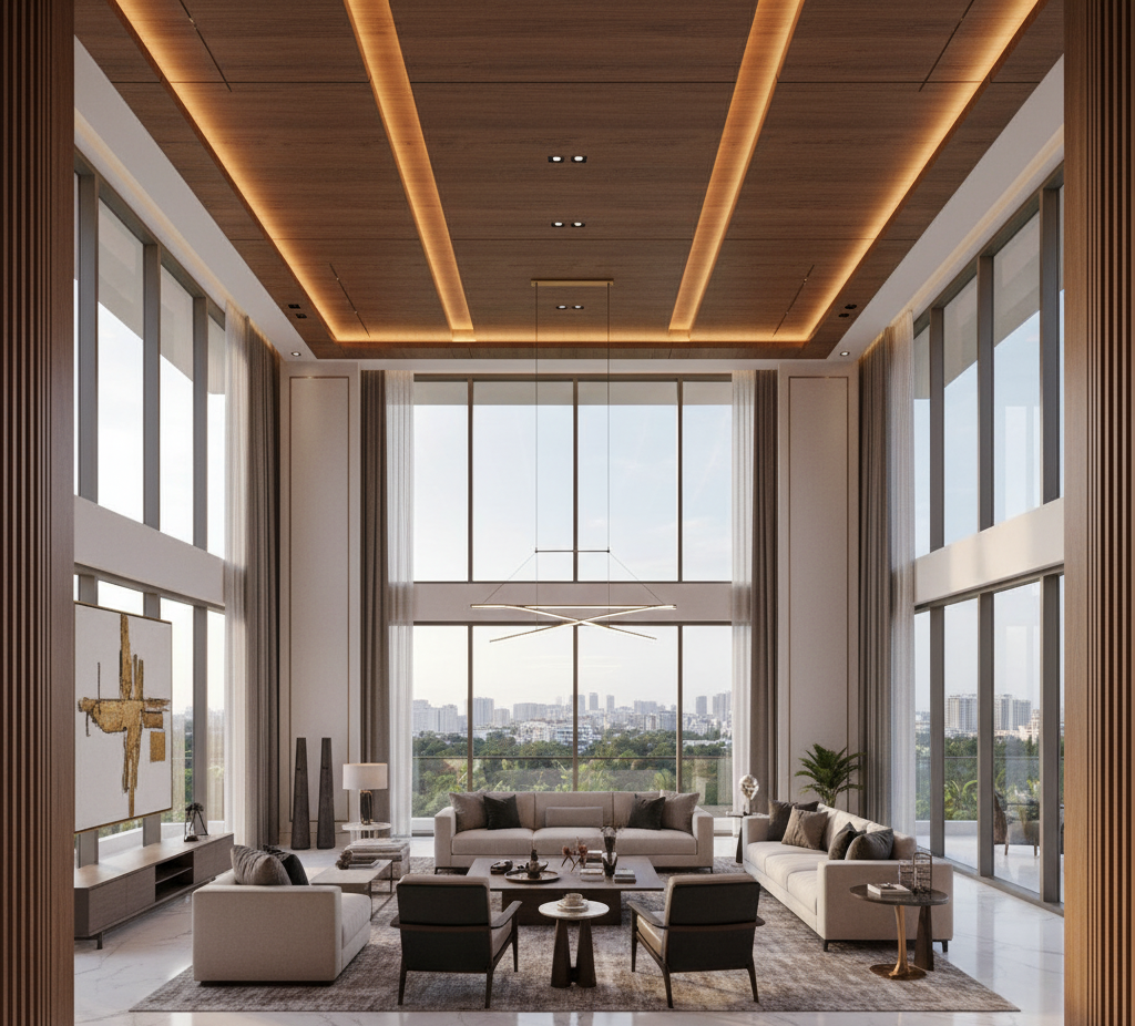 Modern Villa Interior Design in Hyderabad