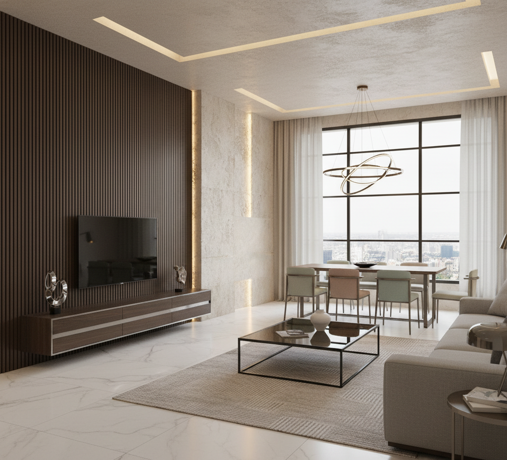 Modern Interior Materials and Finishes