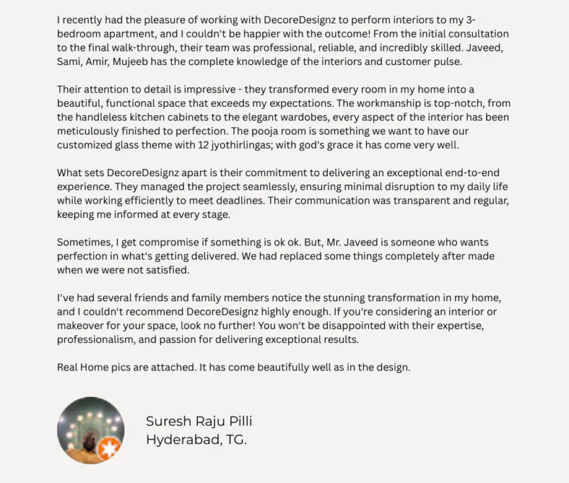 Home 62 clent review - Suresh