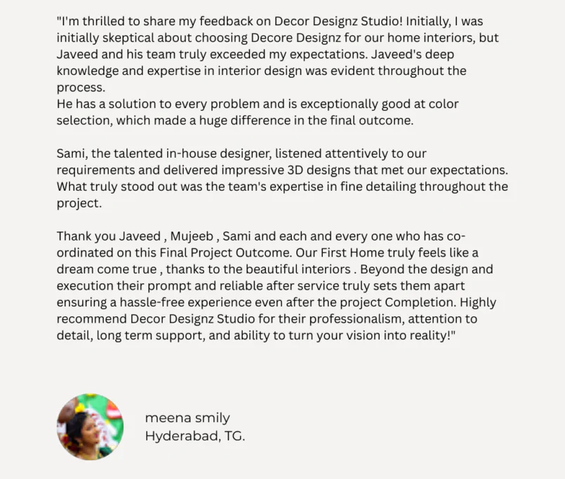 Home 63 clent review - Meena