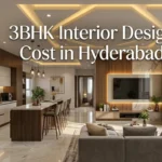 3BHK interior design cost in Hyderabad