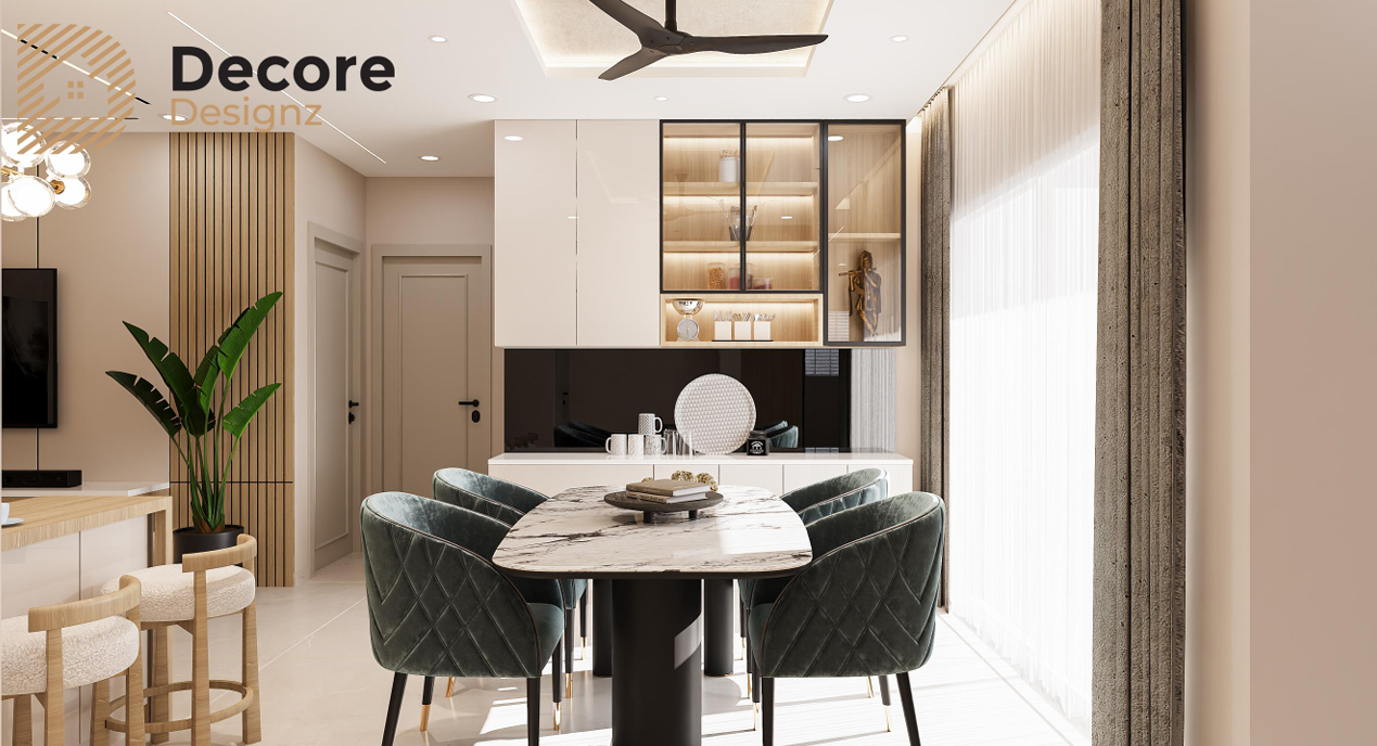 Dining Area, Prestige High Fields, Financial District