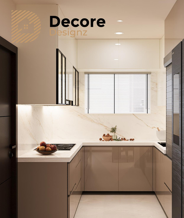 Small Kitchen, Aparna Sarovar Zicon, Nallagandla