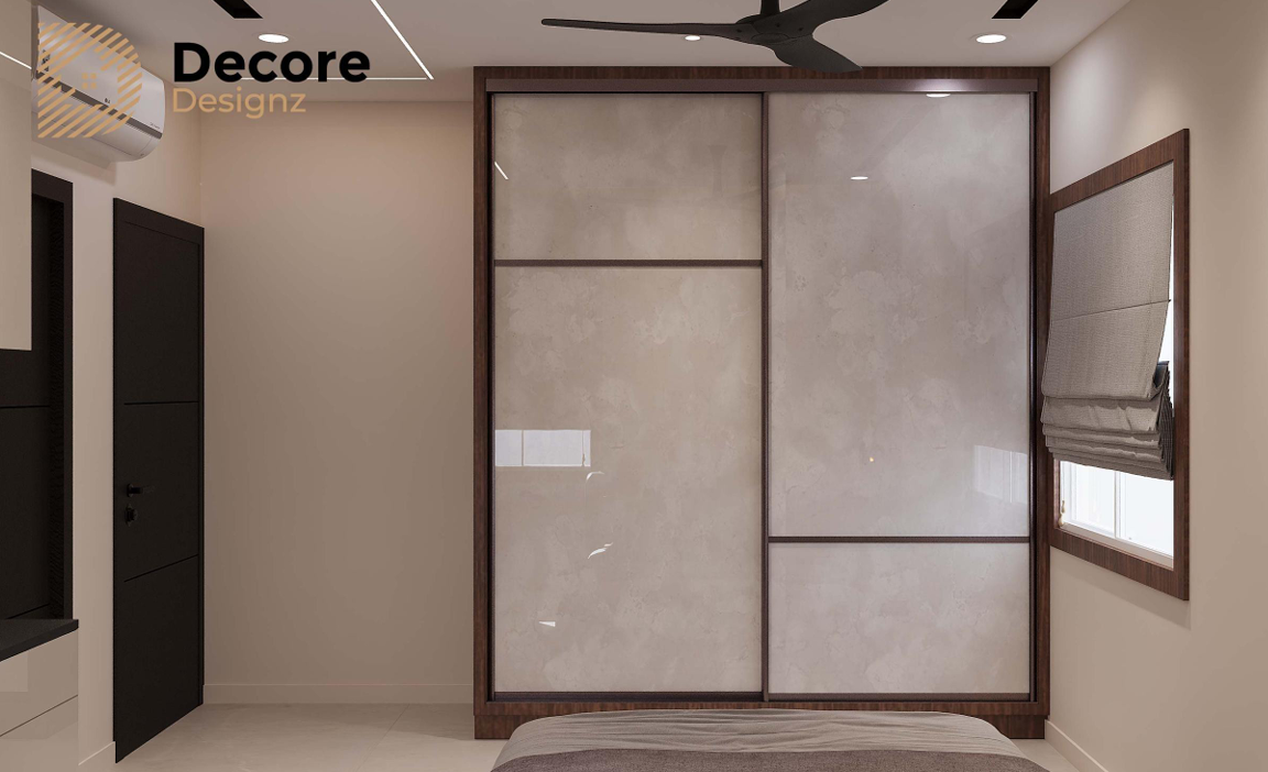 3BHK Interior Design at Rajapushpa Imperia, Tellapur 9 Wardrobe, Rajapushpa Imperia, Tellapur