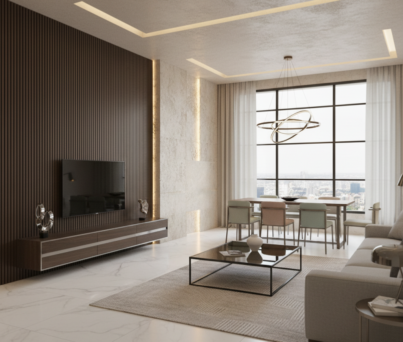Modern Interior Materials and Finishes