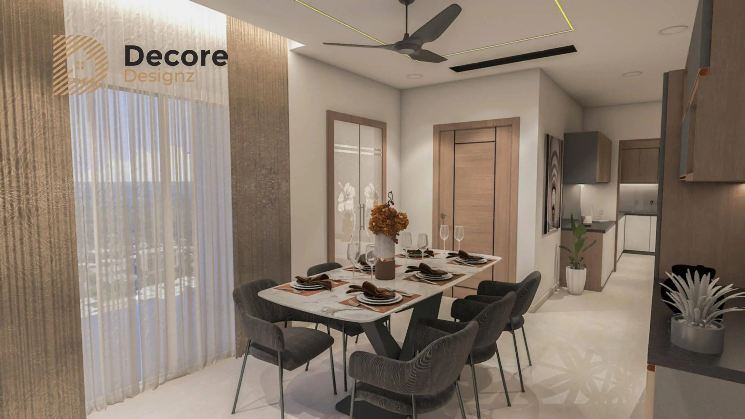 Dinning interior design
