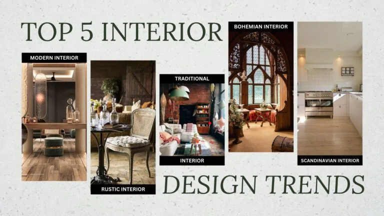 Top 5 Interior Design Styles You Need to Know - "Before Late" 3 interior designer in Hyderabad