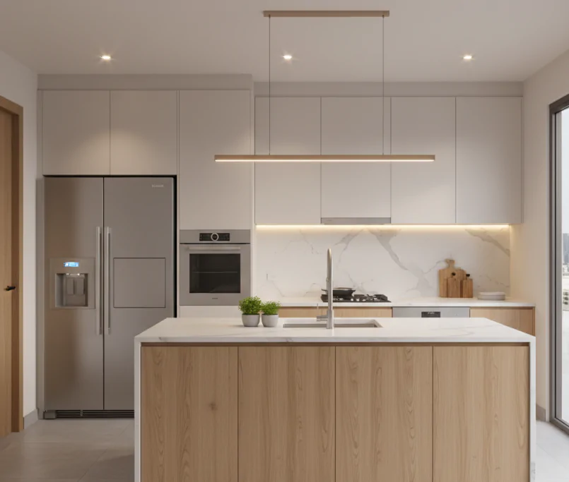 Modern Kitchen Interior Design in Hyderabad