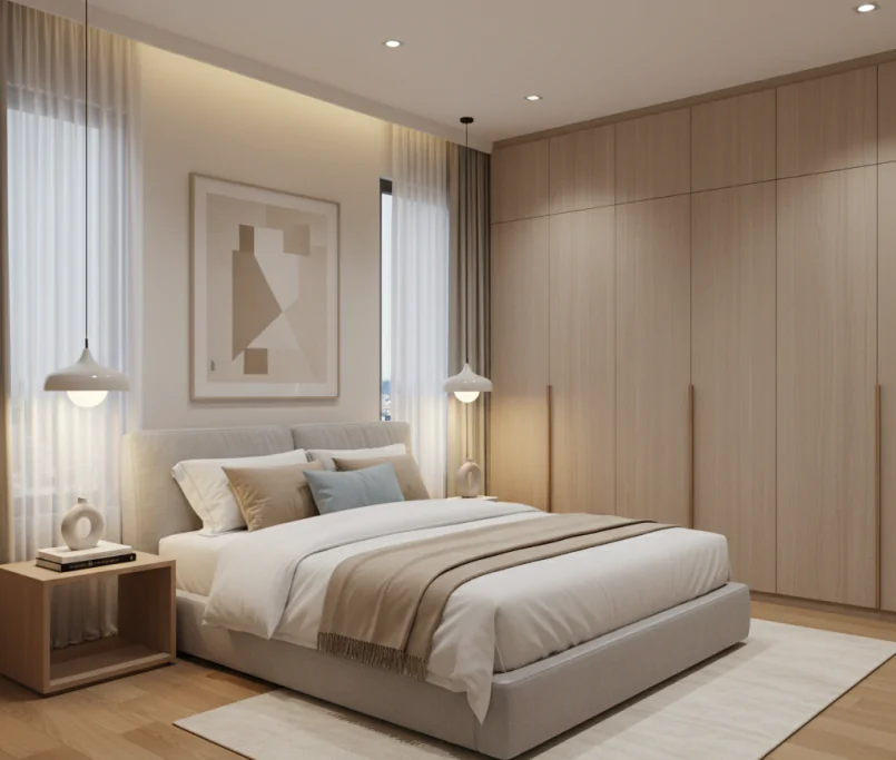 Modern Bedroom Design in Hyderabad