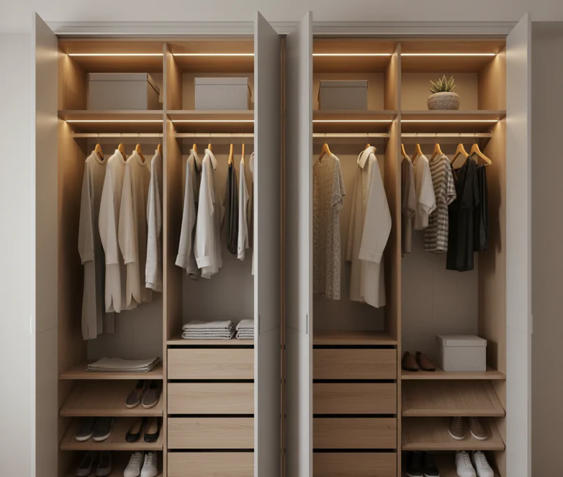 Modern Wardrobe Design in Hyderabad