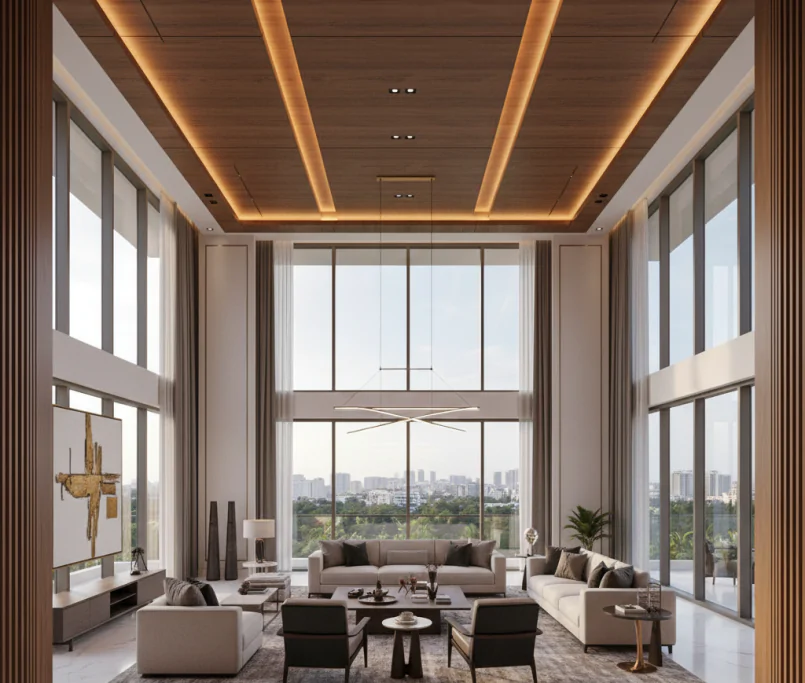 Modern Villa Interior Design in Hyderabad