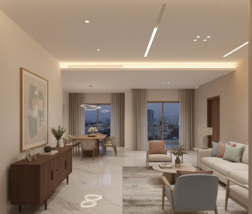 Modern Color Combinations for Hyderabad Interiors