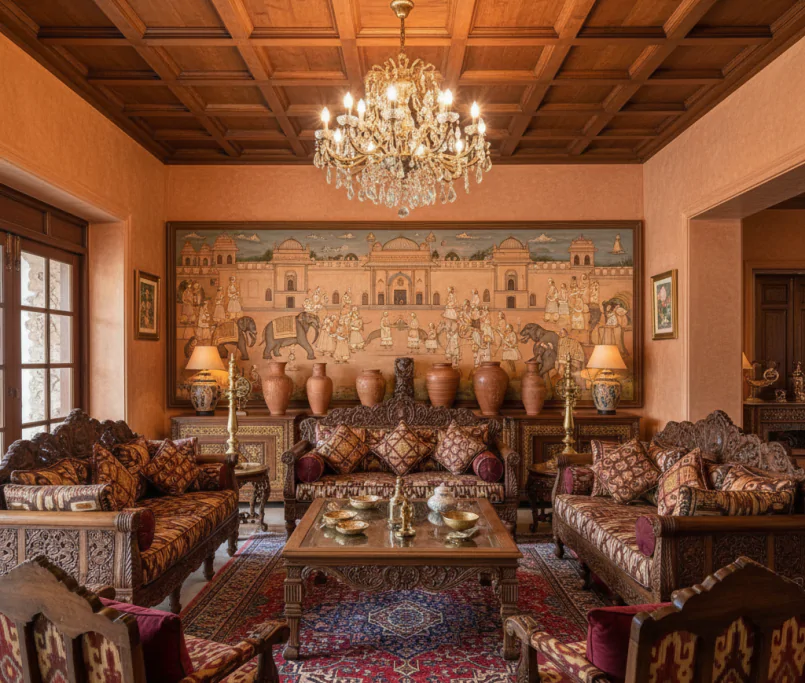 Handcrafted Art and Local Craftsmanship in Interiors