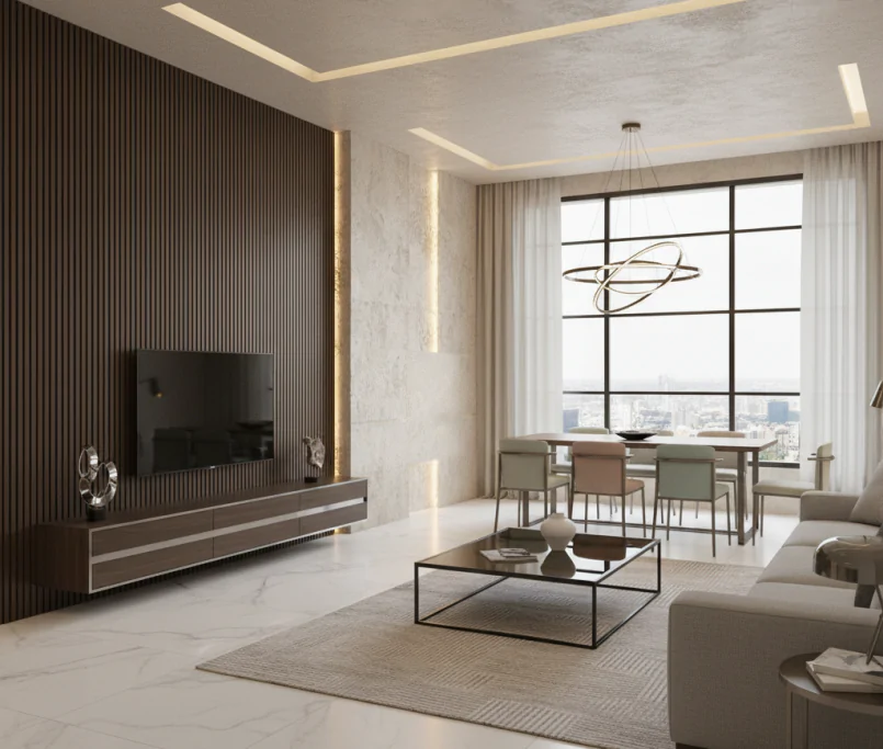 Modern Interior Materials and Finishes