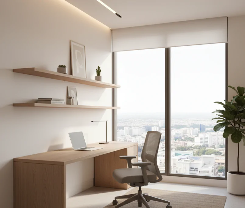 Modern Home Office Design in Hyderabad